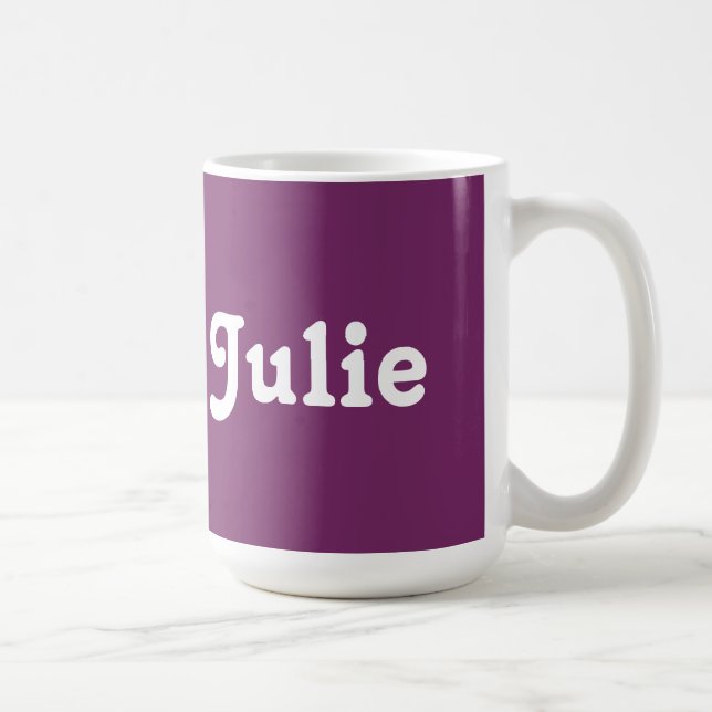 Caneca De Café Mug Julie (Direita)