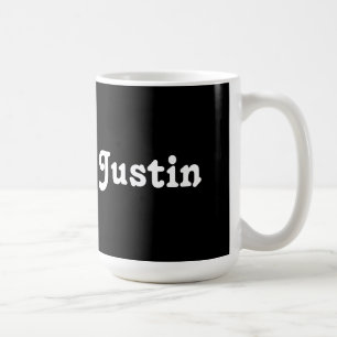Caneca De Café Mug Justin