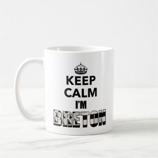Caneca De Café Mug Keep calm i'm Breton