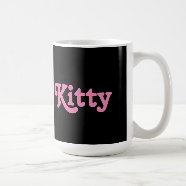 Caneca De Café Mug Kitty (Direita)
