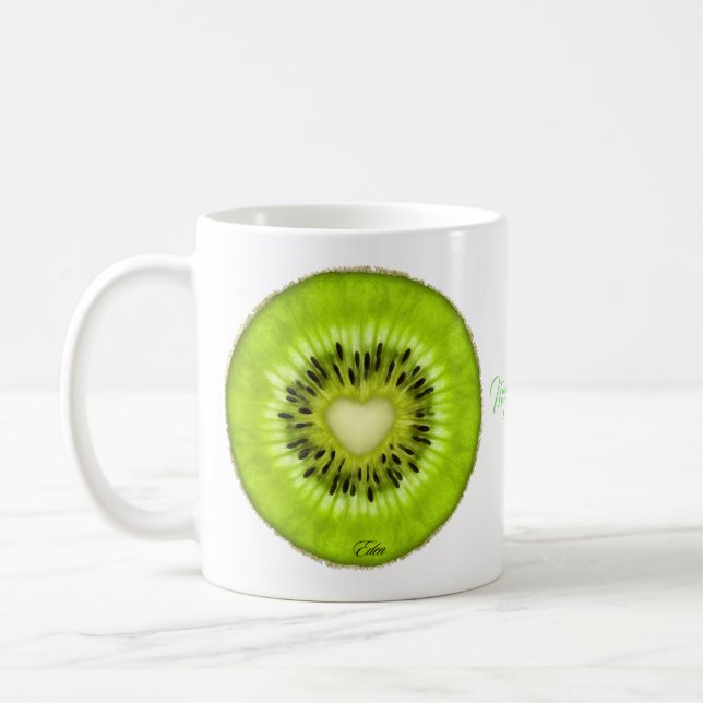 Caneca De Café Mug 'Kiwi Madein Eden' (Esquerda)