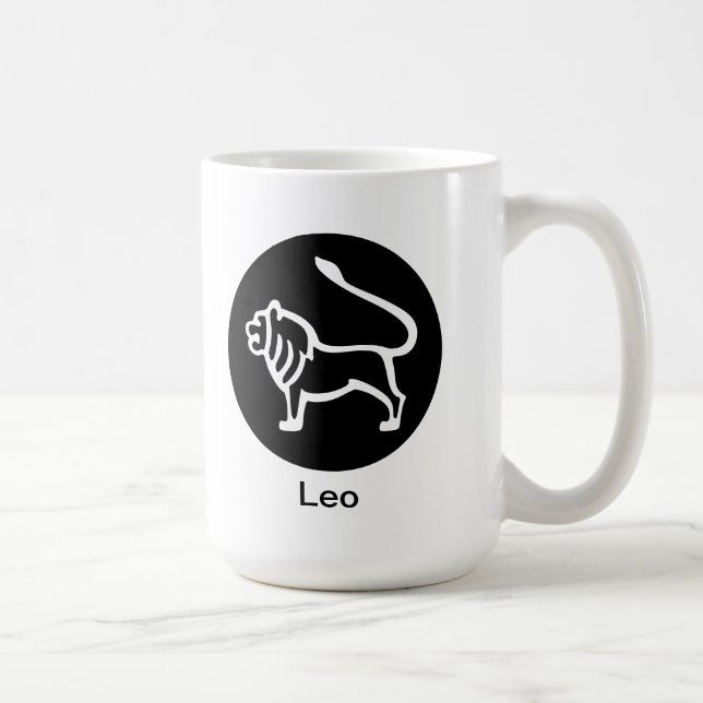Caneca De Café Mug - Leo (Direita)