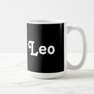 Caneca De Café Mug Leo