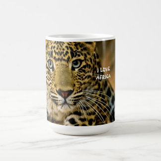 Caneca De Café Mug Leopardo Africano
