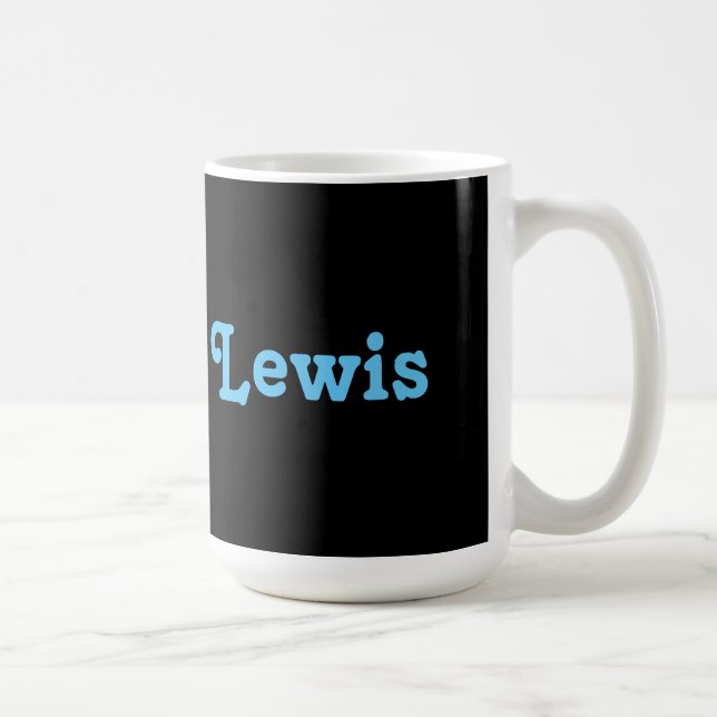 Caneca De Café Mug Lewis (Direita)