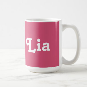 Caneca De Café Mug Lia