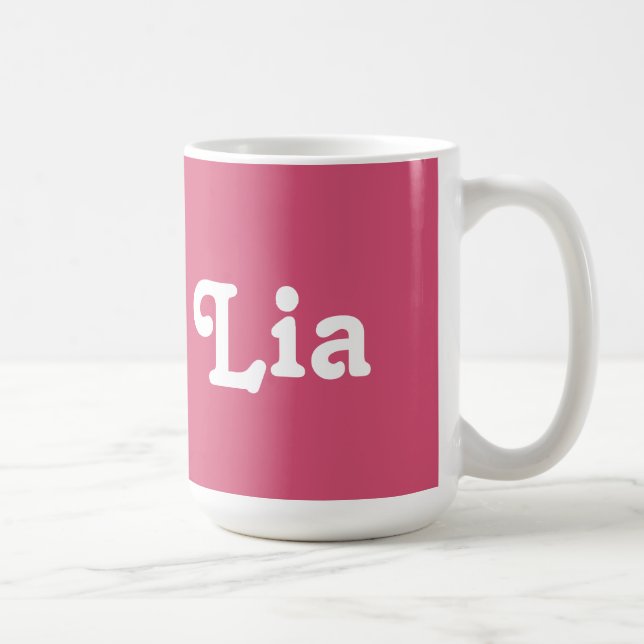 Caneca De Café Mug Lia (Direita)