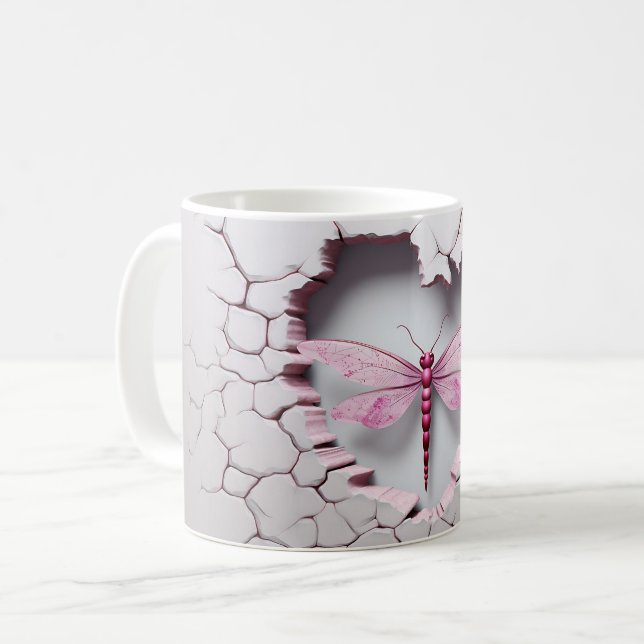 Caneca De Café Mug Libellules Série 1-12 (Frente Esquerda)