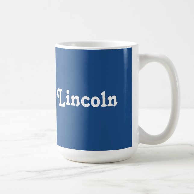 Caneca De Café Mug Lincoln (Direita)