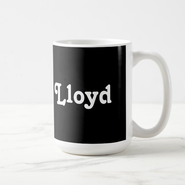 Caneca De Café Mug Lloyd (Direita)