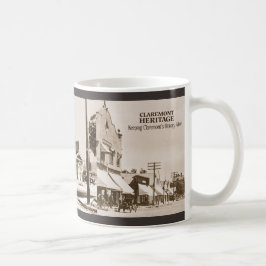 Caneca De Café Mug - Locais Históricos De Claremont Em Torno Da C