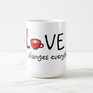 Caneca De Café Mug/Love Muda Tudo