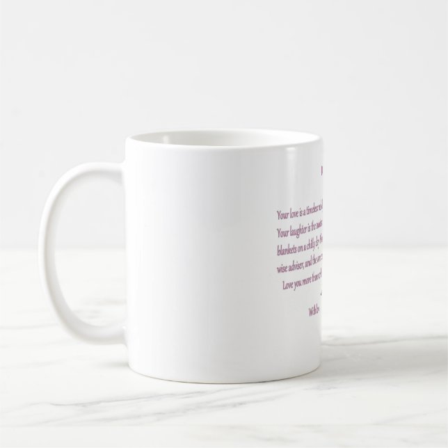 Caneca De Café Mug lovely grandma (Esquerda)