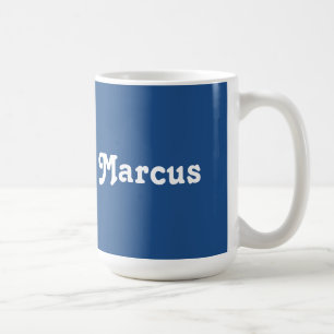 Caneca De Café Mug Marcus