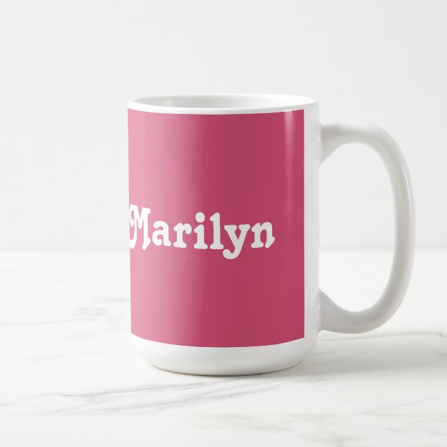 Caneca De Café Mug Marilyn (Direita)