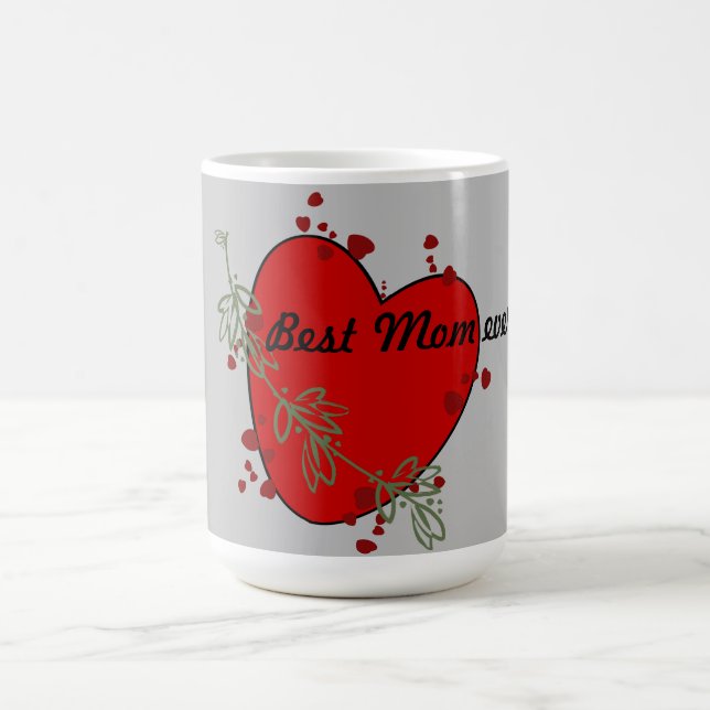 Caneca De Café Mug "Melhor Mãe" (Centro)