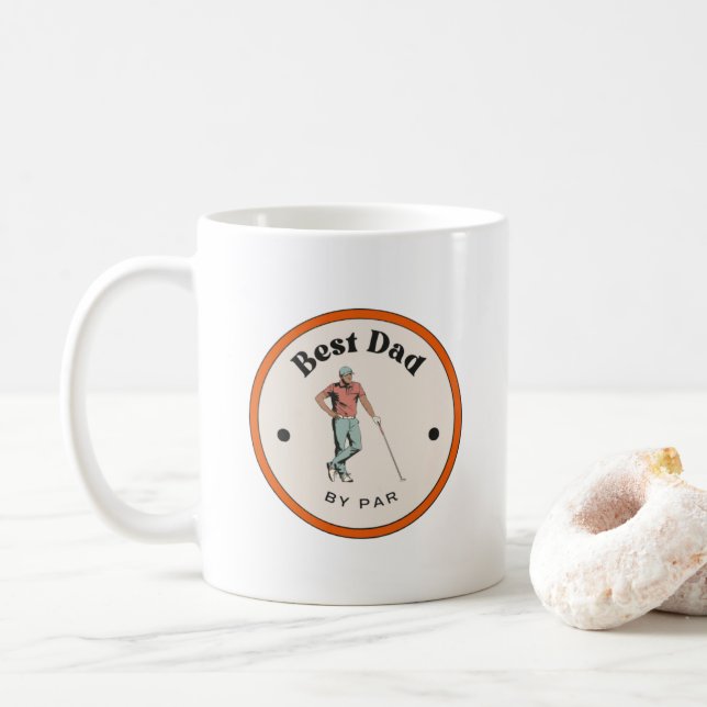 Caneca De Café Mug - Melhor Pai por Par (Com Donut)