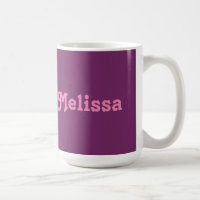 Mug Melissa