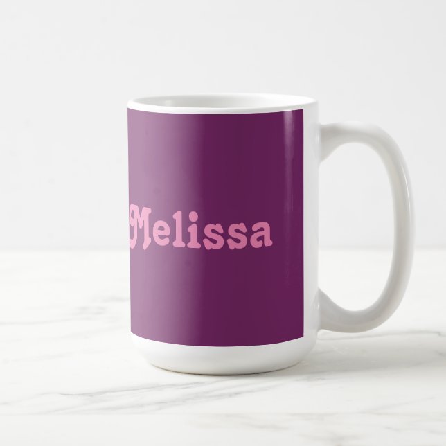 Caneca De Café Mug Melissa (Direita)