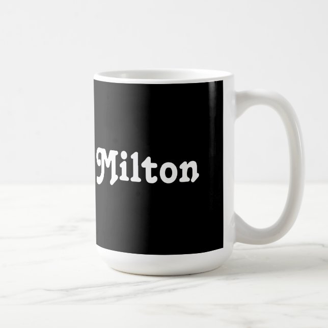 Caneca De Café Mug Milton (Direita)