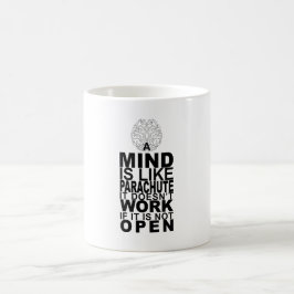 Caneca De Café Mug Mind is like parachute