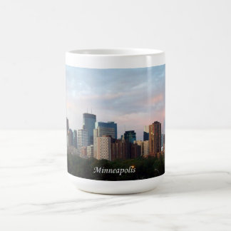 Caneca De Café MUG: Minneapolis, Minnesota Skyline - CHEIO WRAP_