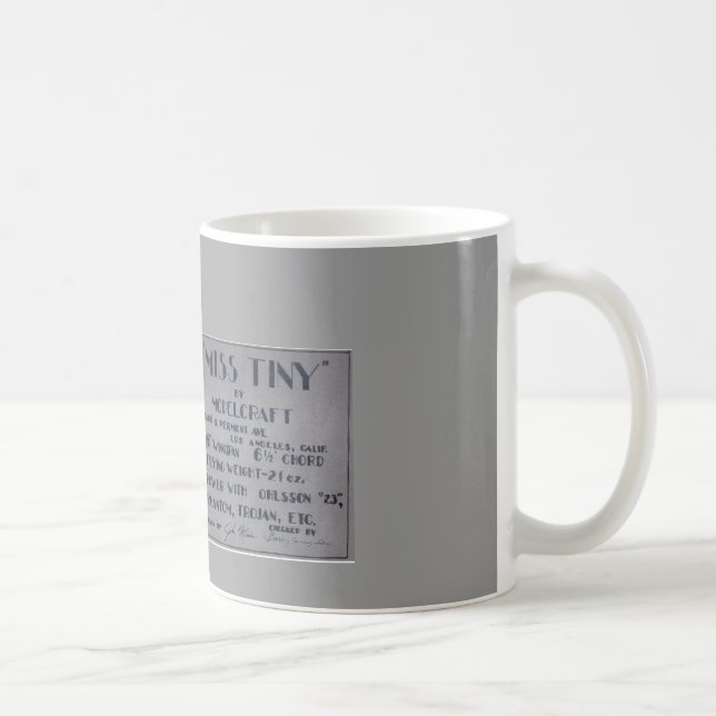 Caneca De Café Mug - Miss Tiny (Direita)