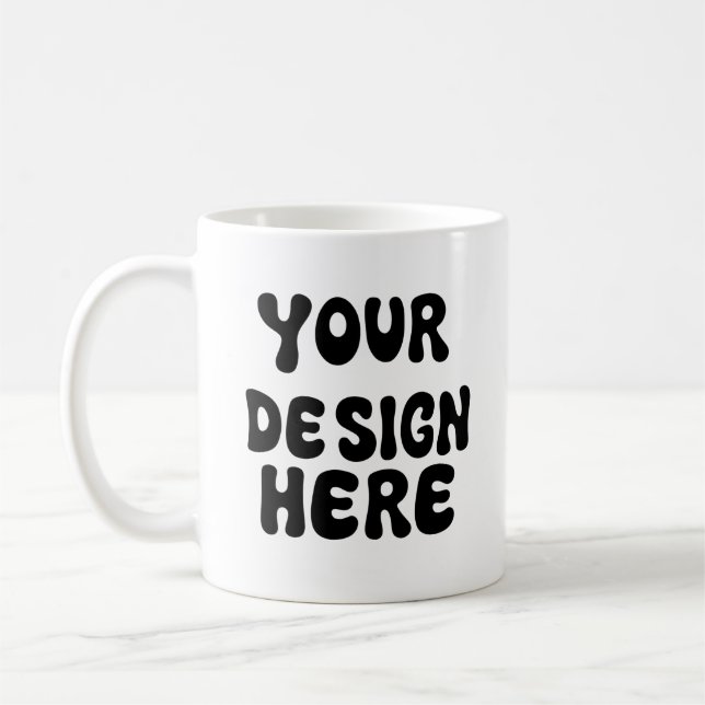 Caneca De Café Mug Mockup - Café Mug Mockup - Cozy Mug Mockup (Esquerda)