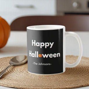 Caneca De Café Mug Moderno de Halloween - Personalizado