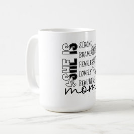Caneca De Café Mug Mother's Day Série 4-12