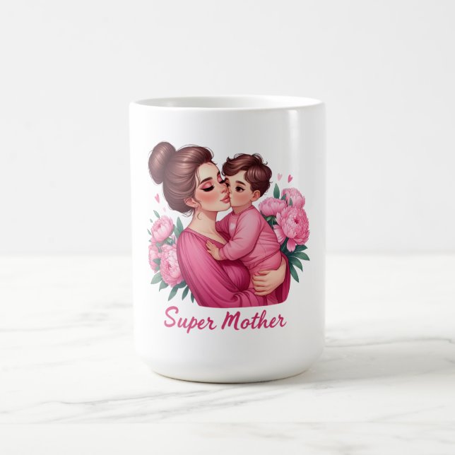 Caneca De Café Mug Mother's Day Série 4-21 (Centro)
