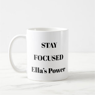 Caneca De Café Mug Motivacional Permanente Focado