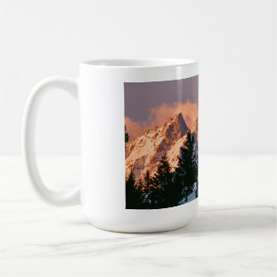 Caneca De Café Mug Mountain Teton Sunrise