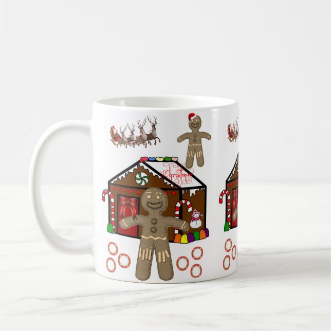 Caneca De Café Mug Natal (Esquerda)