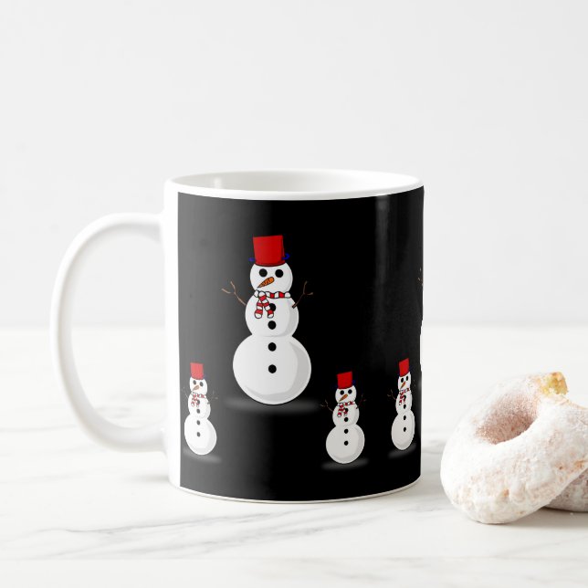 Caneca De Café Mug Natal (Com Donut)