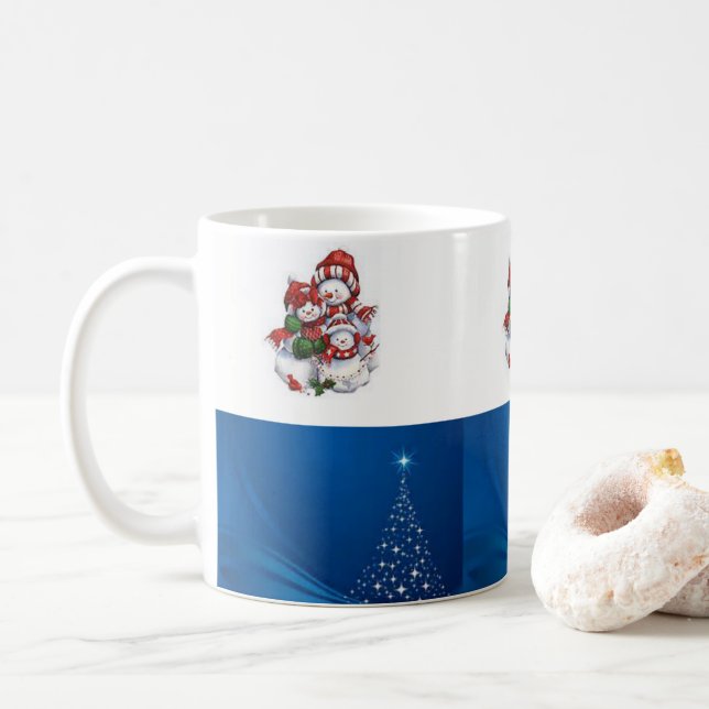 Caneca De Café Mug Natal (Com Donut)