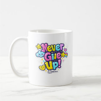 Caneca De Café MUG - Never Give Up