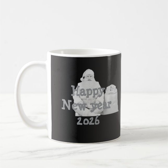 Caneca De Café Mug new year 2026 (Esquerda)