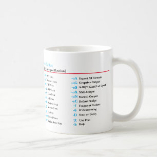 Caneca De Café Mug NMAP