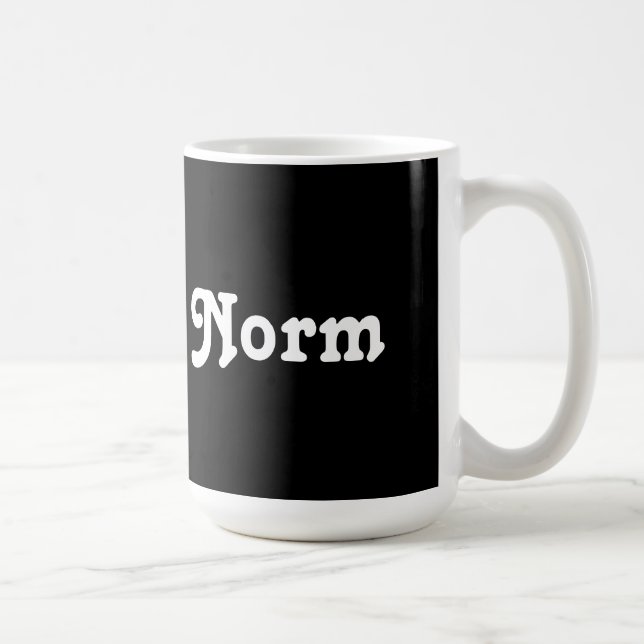 Caneca De Café Mug Norm (Direita)