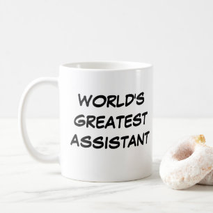 Caneca De Café Mug "O Maior Assistente do Mundo"