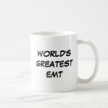 Caneca De Café Mug "O Maior EMT do Mundo"<br><div class="desc">"A maior EMT do mundo" Mug faz um presente de excelente!</div>