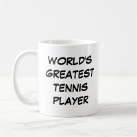 Mug "O Maior Jogador de Tênis do Mundo"