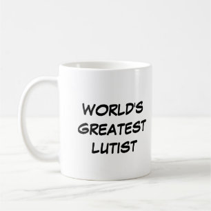 Caneca De Café Mug "O Maior Lutista do Mundo"