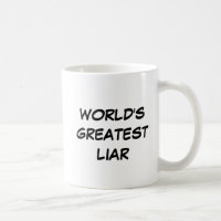 Mug "O Maior Mentiroso do Mundo"