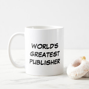 Caneca De Café Mug "O Maior Publicador do Mundo"