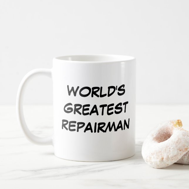 Caneca De Café Mug "o maior representante do mundo" (Com Donut)