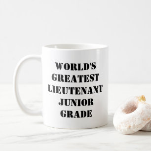 Caneca De Café Mug "O Maior Tenente Júnior do Mundo"