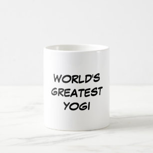Caneca De Café Mug "O Maior Yogi do Mundo"