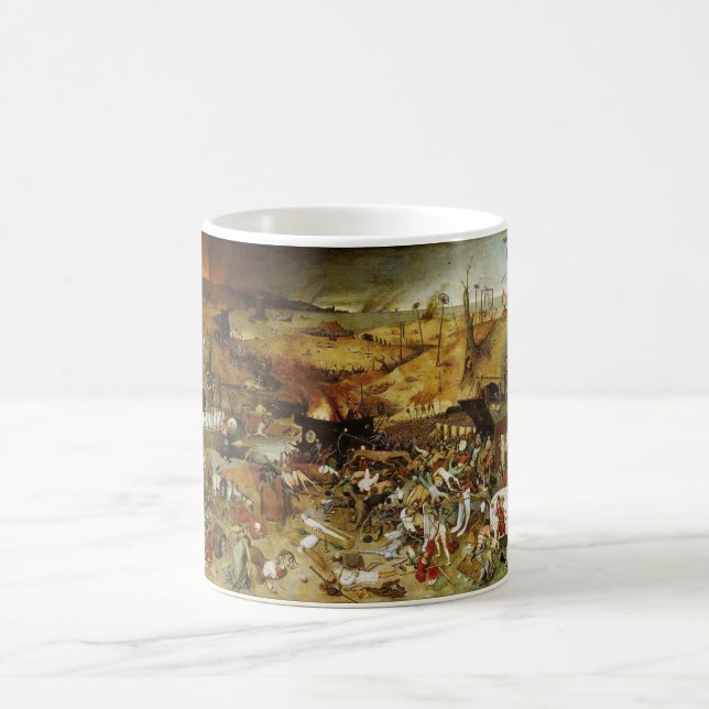 Caneca De Café Mug O Triunfo da Morte Pieter Brueghel, o Velho (Centro)